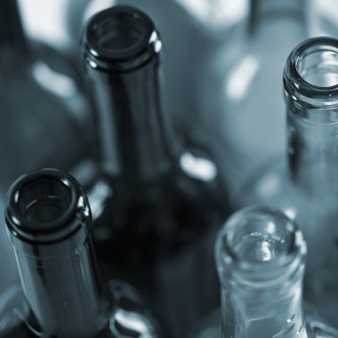 Flasche altglas pfand wein recycling getränk einwegflasche