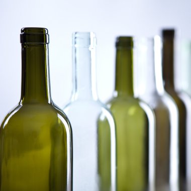 Flasche altglas pfand wein recycling getränk einwegflasche