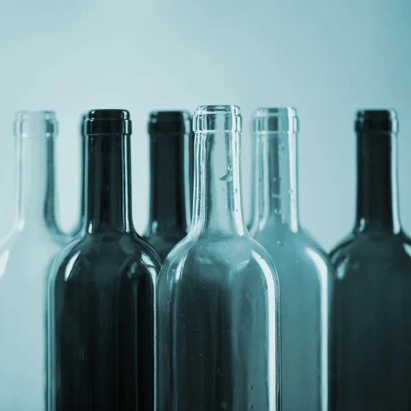 stock image Flasche altglas pfand wein recycling getränk einwegflasche