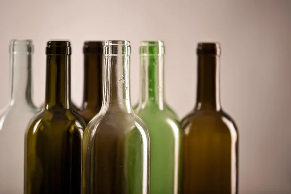 Flasche altglas pfand wein recycling getränk einwegflasche — Stockfoto