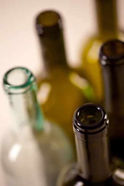 Flasche altglas pfand wein recycling getränk einwegflasche — 图库照片