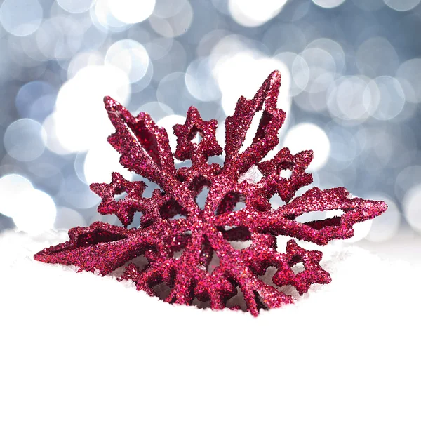 Vánoční schnee eis přísný zimní weihnachtsbaum — Stock fotografie