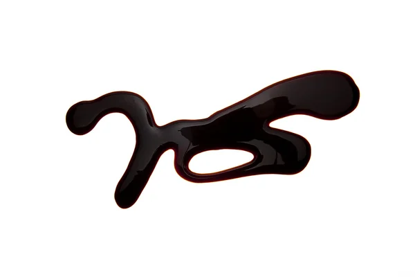 Schokolade flüssig sirup kunst — Stock Photo, Image