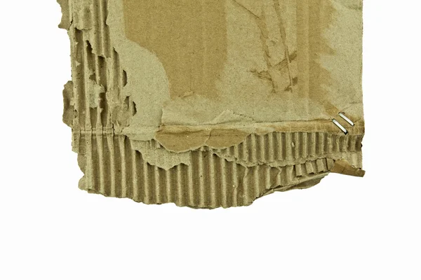 Papier altpapier zerreissen paket textur zerknittert zerreissen — Stock Photo, Image