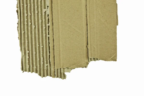 Kartonpiyer altpapier zerreissen paket textur zerknittert zerreissen — Stok fotoğraf