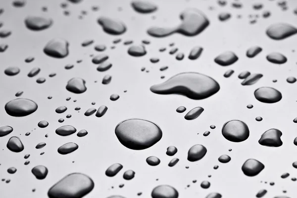 Wassertropfen tropfen regentropfen spritzer tr=pfchen — Fotografia de Stock