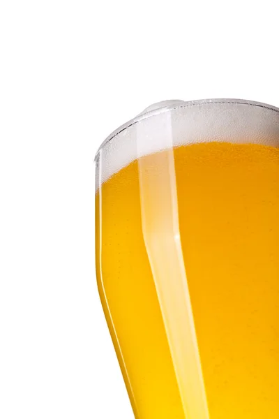 Weizenbierglas tropfen bier oktoberfest bayern içerken — Stok fotoğraf