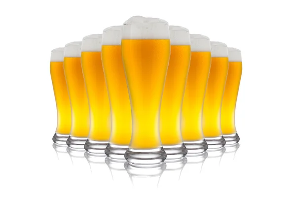 Weizenbierglas tropfen bière oktoberfest bayern alkohol — Photo