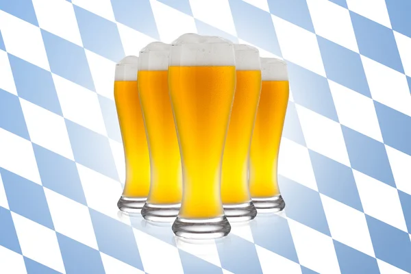 Weizenbierglas tropfen bier oktoberfest Μπάγερν αλκοόλης — Φωτογραφία Αρχείου