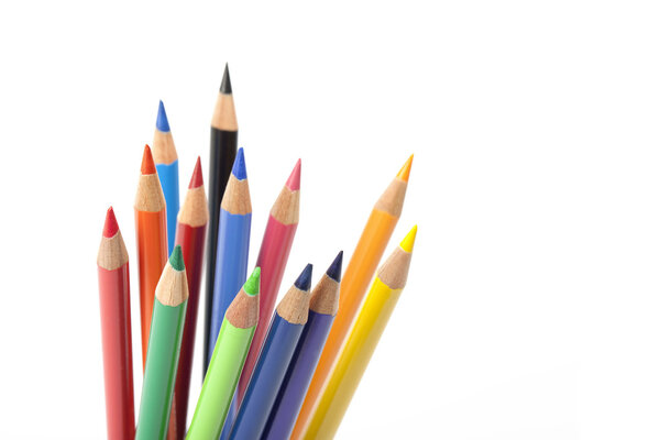 Farbige Bundstifte