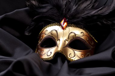 Maske venedig kostüm party weihnachten sylvester karneval seide