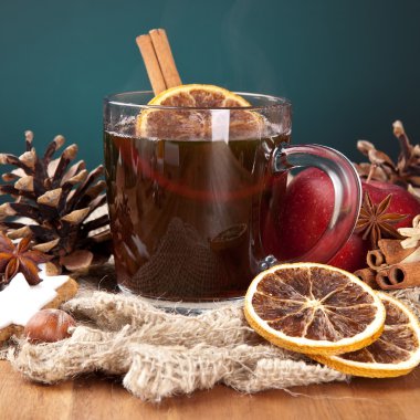 Wein glühwein weihnachtsmarkt advent Adventszeit zimt