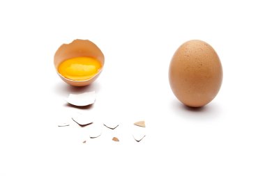Zwei Braune eier