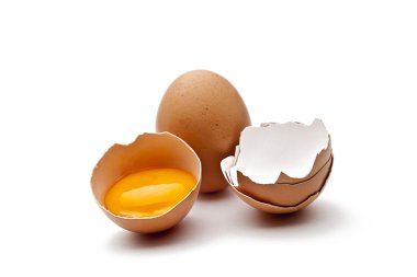 Drei Braune eier