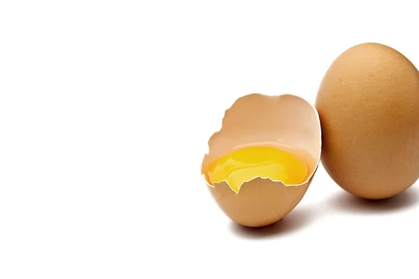 Zwei eier de braune — Photo