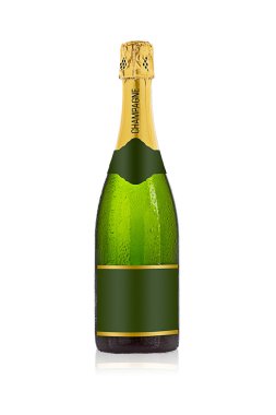 Sekt Flasche clipart