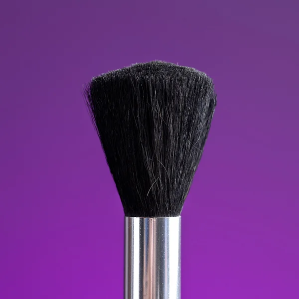 Pinsel puder palette kosmetikerin make up schminken — Stock Photo, Image