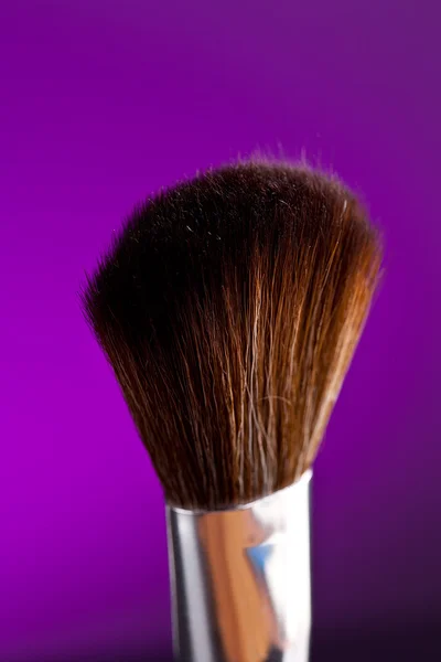 Pinsel puder tavolozza kosmetikerin compongono schminken — Foto Stock