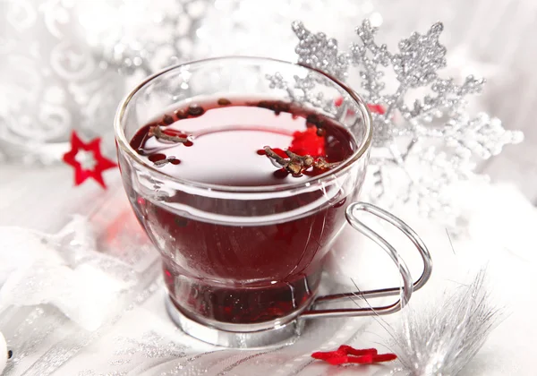 Χριστούγεννα τσάι — Φωτογραφία Αρχείου