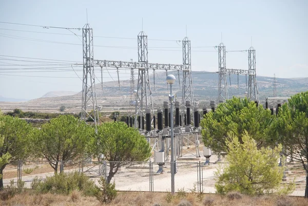 Elektrisk energi anläggning — Stockfoto