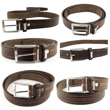 Leather belts clipart