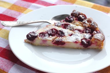 cherry ile Clafoutis