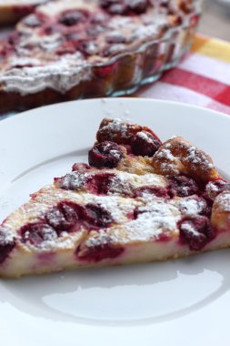 cherry ile Clafoutis