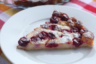 cherry ile Clafoutis