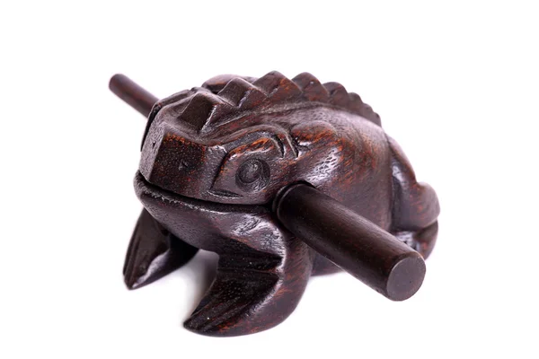 stock image Wooden frog