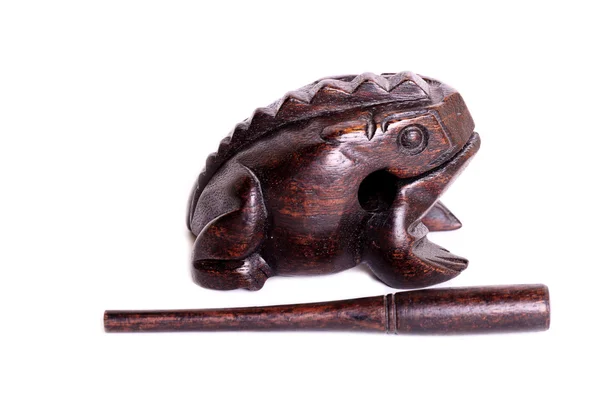 stock image Wooden frog