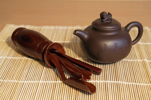 Чайник и чайник — стоковое фото