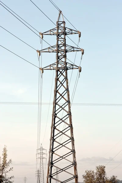 High Voltage Pole — Stock Photo, Image