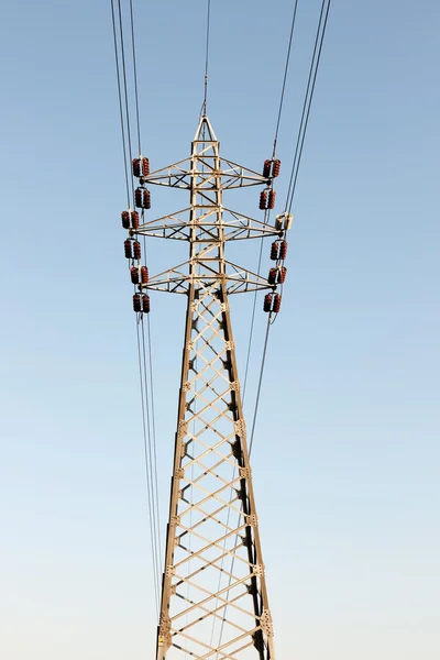 High Voltage Pole — Stock Photo, Image