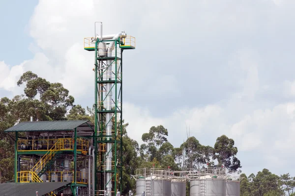 Raffinerie für gebrauchte Brennstoffe — Stockfoto