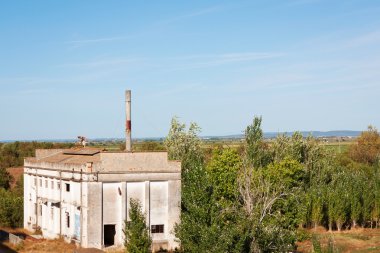 terk edilmiş fabrika