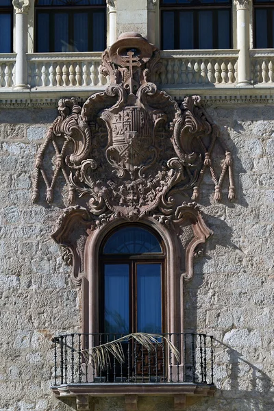 stock image Balcony with shield