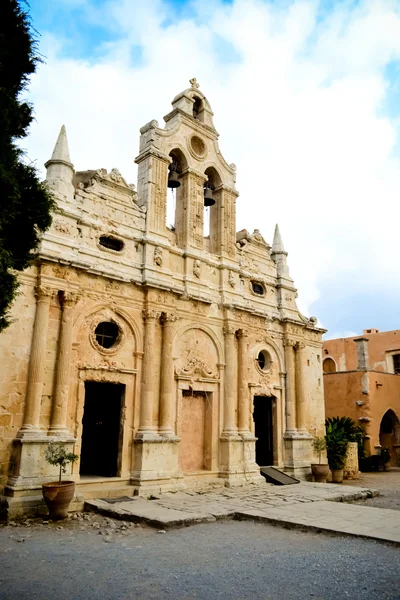 Klostret arkadi på ön Kreta — Stockfoto