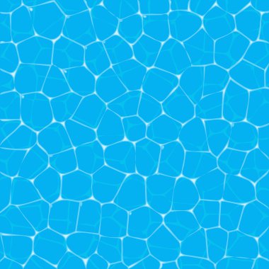 Swimming pool water pattern clipart