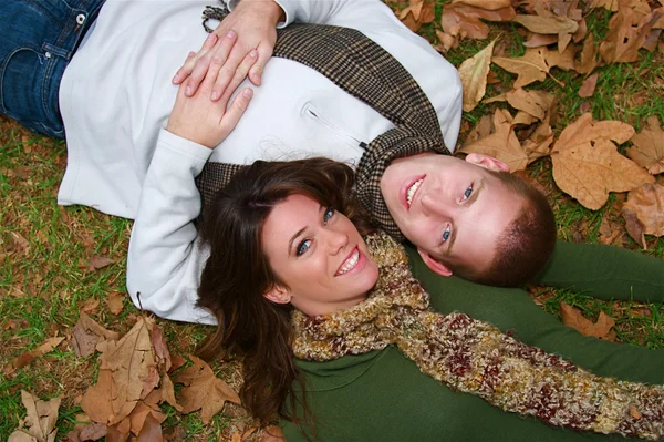 Autumn Couples — Stock Photo, Image