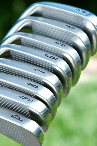 Ferros de golfe — Fotografia de Stock