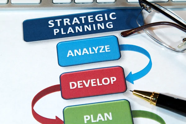 Strategy Plans — Stock Photo, Image