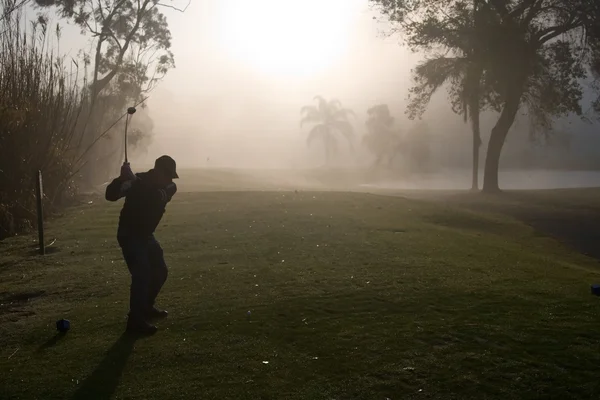 Rano golfistów — Zdjęcie stockowe