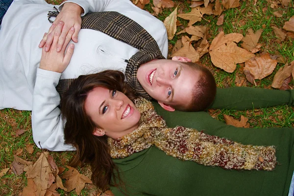 Autumn Couples — Stock Photo, Image