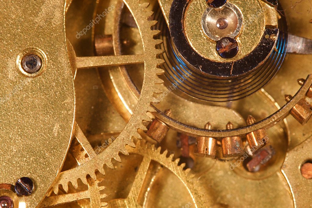 pocket watch gears
