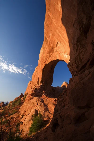 Arcos de rocha vermelha — Fotografia de Stock