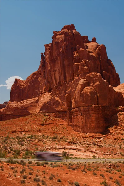 Vacation Travel Arches NP — Stock Photo, Image