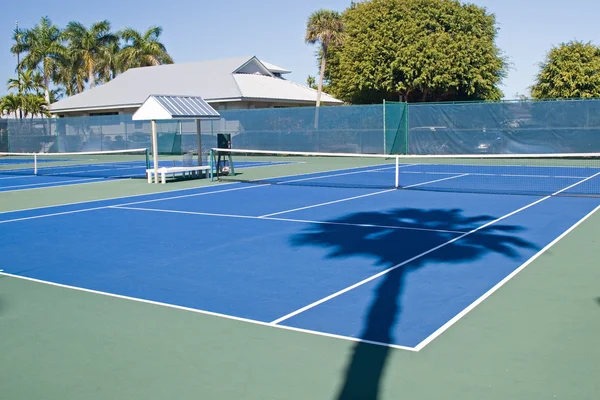 Clube de tênis Resort — Fotografia de Stock