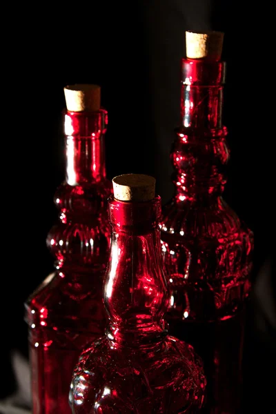 stock image Red Bottles