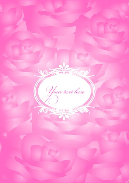 Fond rose — Image vectorielle