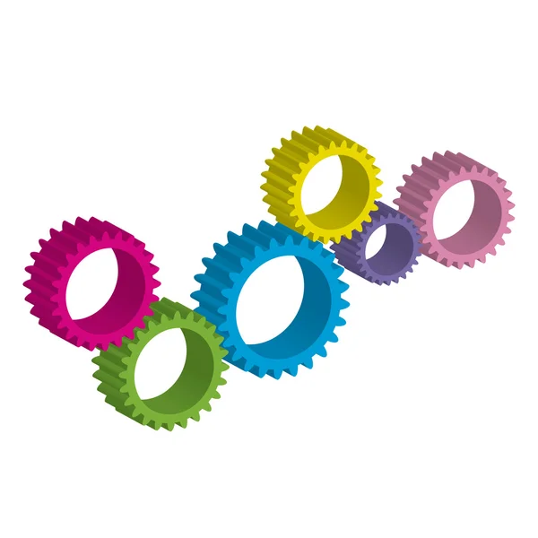 Cog-wheel — Stock Vector